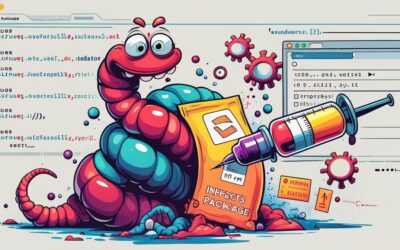 Der neue Wurm „Shai-Hulud“ infiziert NPM-Pakete durch kompromittierte Entwickleraccounts und verbreitet sich selbstständig weiter.