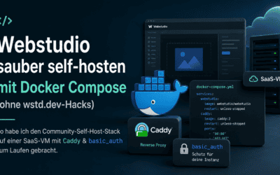 Webstudio selbst hosten hinter Caddy: Drei Stunden Lehrgeld in einer Setup-Story